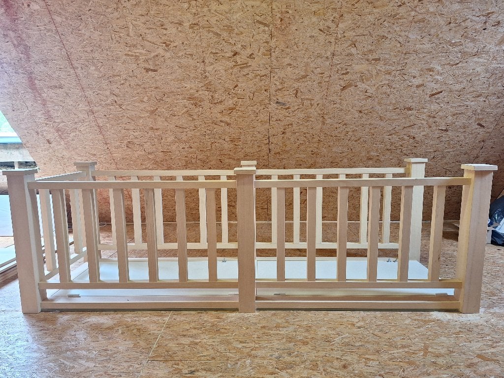 Balustrade - borstwering met zolderluik voor trap, Ophalen, Gebruikt, Trap, 2 tot 4 meter