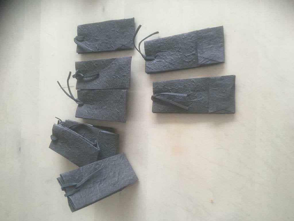 Handgeschepte bruine doosjes UITVERKOOP, Ophalen of Verzenden, Nieuw, Kraamcadeau