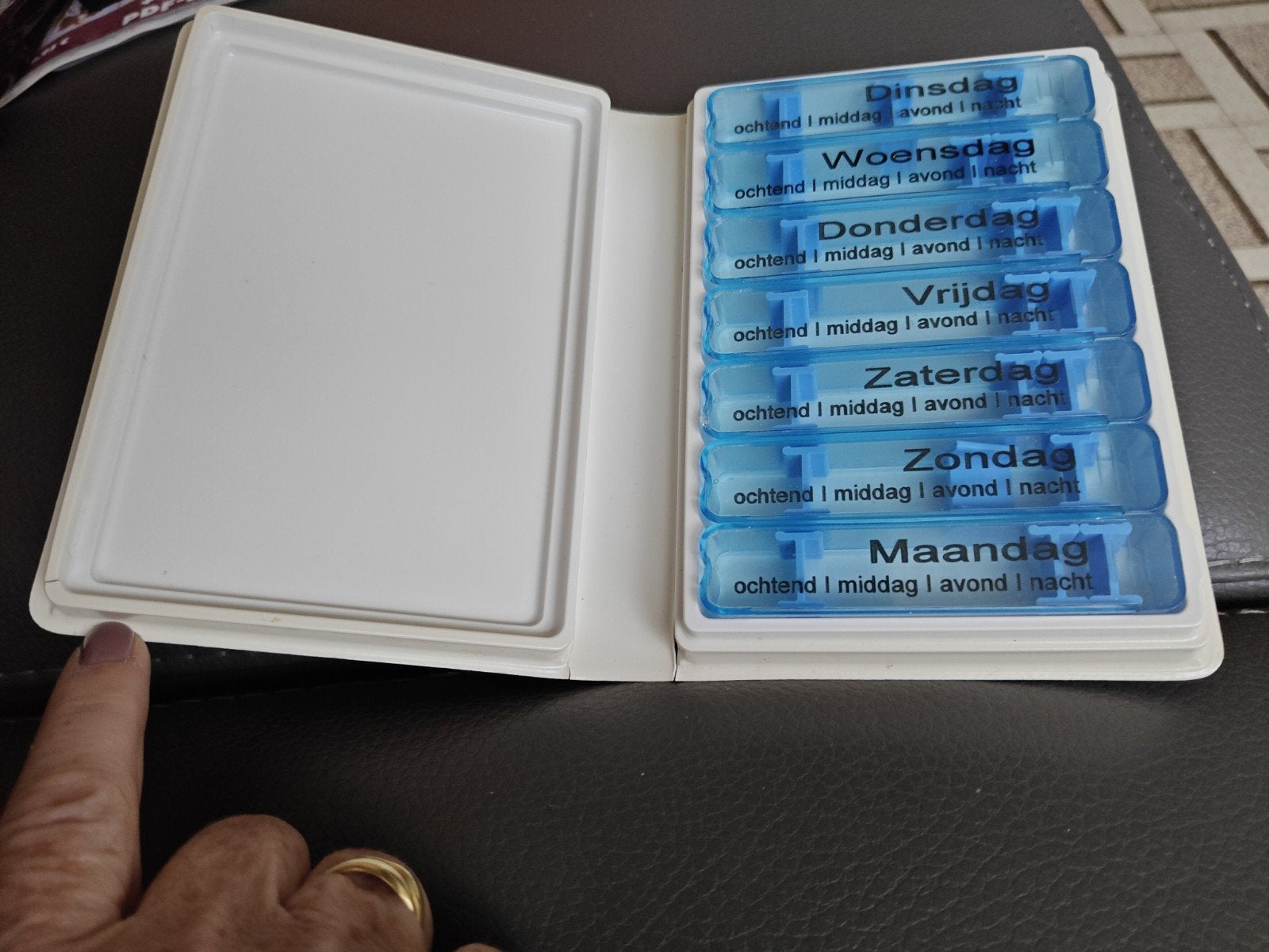 pillendoos 7 dagen, Diversen, Verpleegmiddelen, Ophalen, Gebruikt