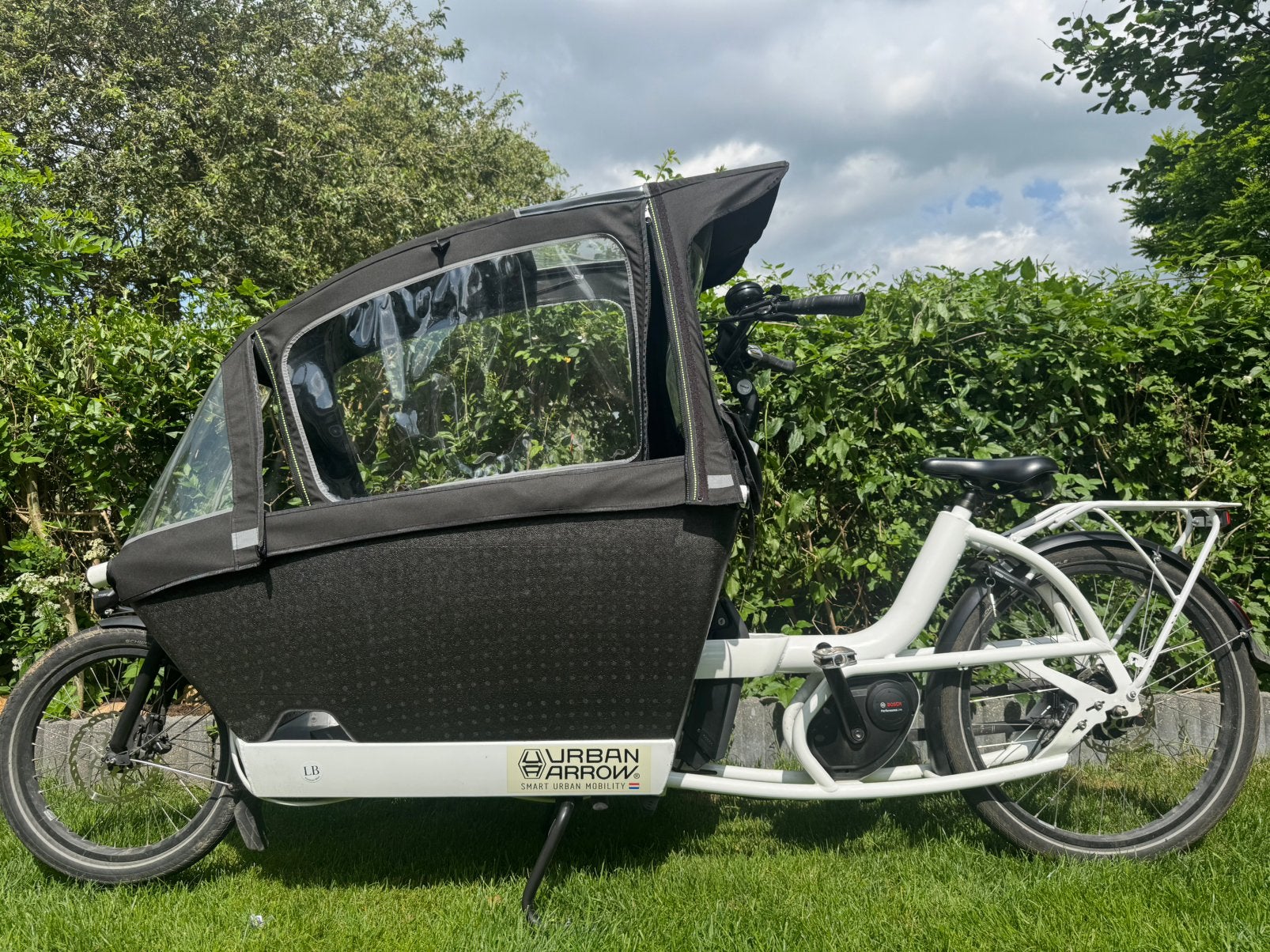 Urban arrow family performance 500wh, Fietsen en Brommers, Fietsen | Bakfietsen, Zo goed als nieuw, Overige merken, 4 kinderen of meer