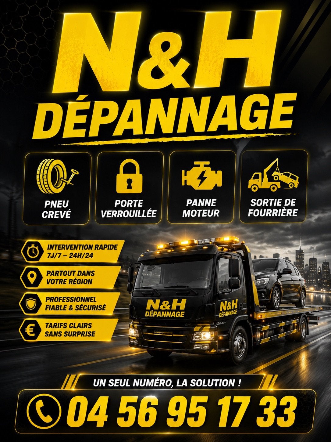 Service dépannage Bruxelles et Alentours ️, Enlèvement