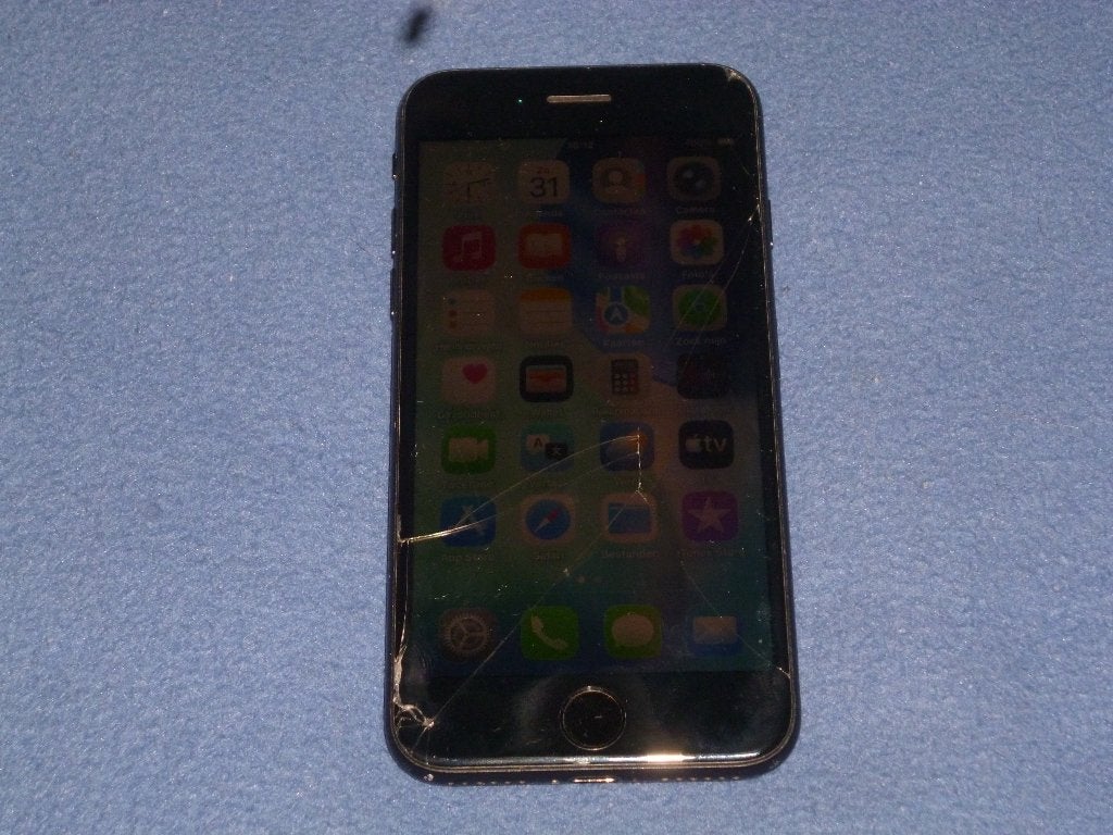 iPhone SE 2 128 GB (met gebarsten scherm), Télécoms, Téléphonie mobile | Apple iPhone, Enlèvement, 128 GB