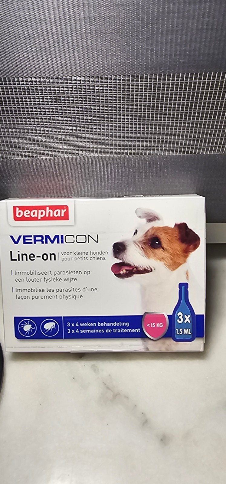 Vermicon pour immobiliser les parasites, Enlèvement, Neuf