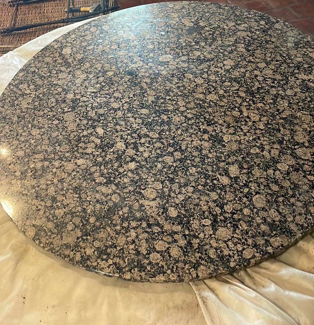 Marmeren tafel blad met of zonder voet, Ophalen of Verzenden