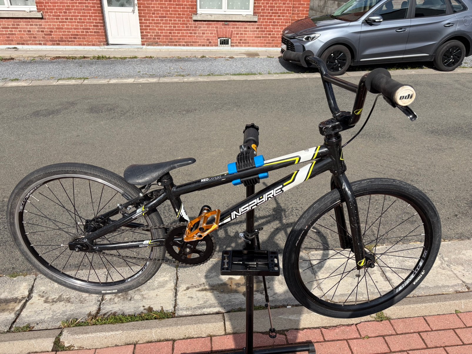 Bmx race inspyer neo taille expert 20”, Fietsen en Brommers, Ophalen, Gebruikt, Velgrem, Aluminium