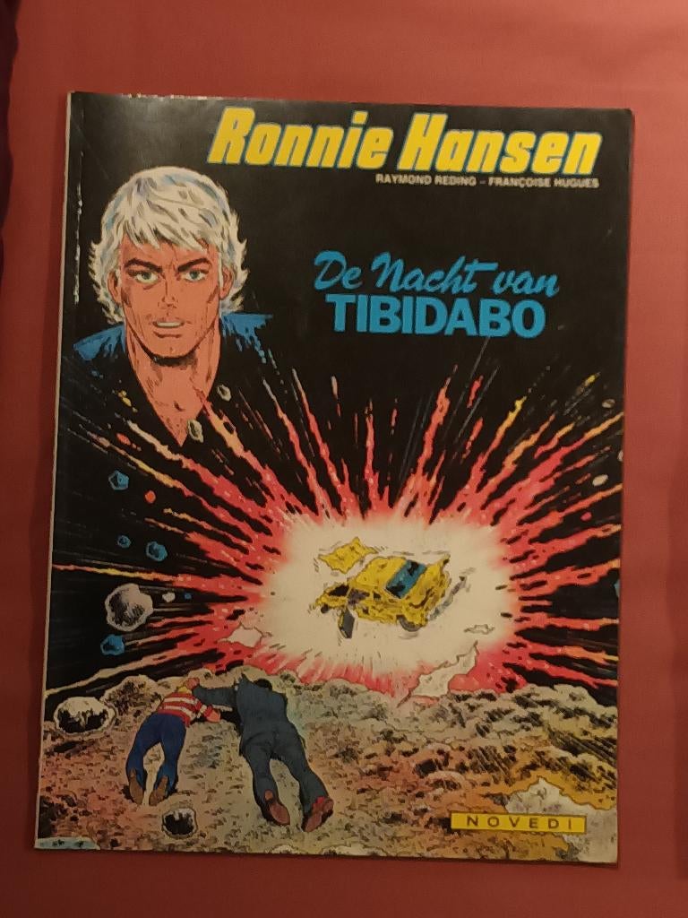 Ronnie Hansen 7: de nacht van Tibidabo, Eén stripboek, Ophalen of Verzenden, Zo goed als nieuw