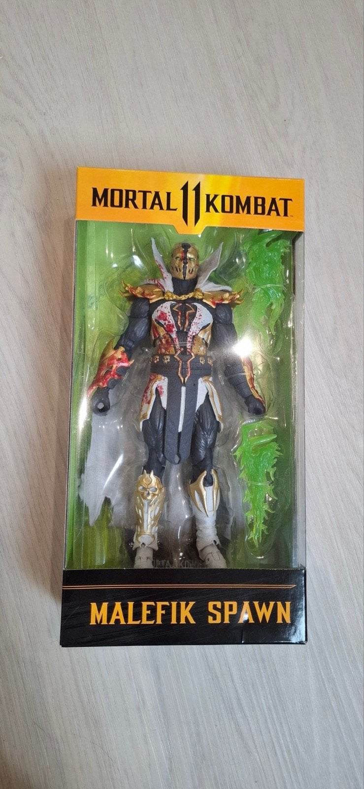 Mortal kombat verzamelfiguur, Ophalen