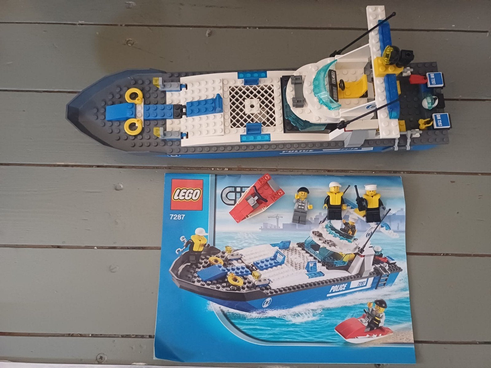 Bateau de police Lego 7287, Enlèvement ou Envoi, Lego