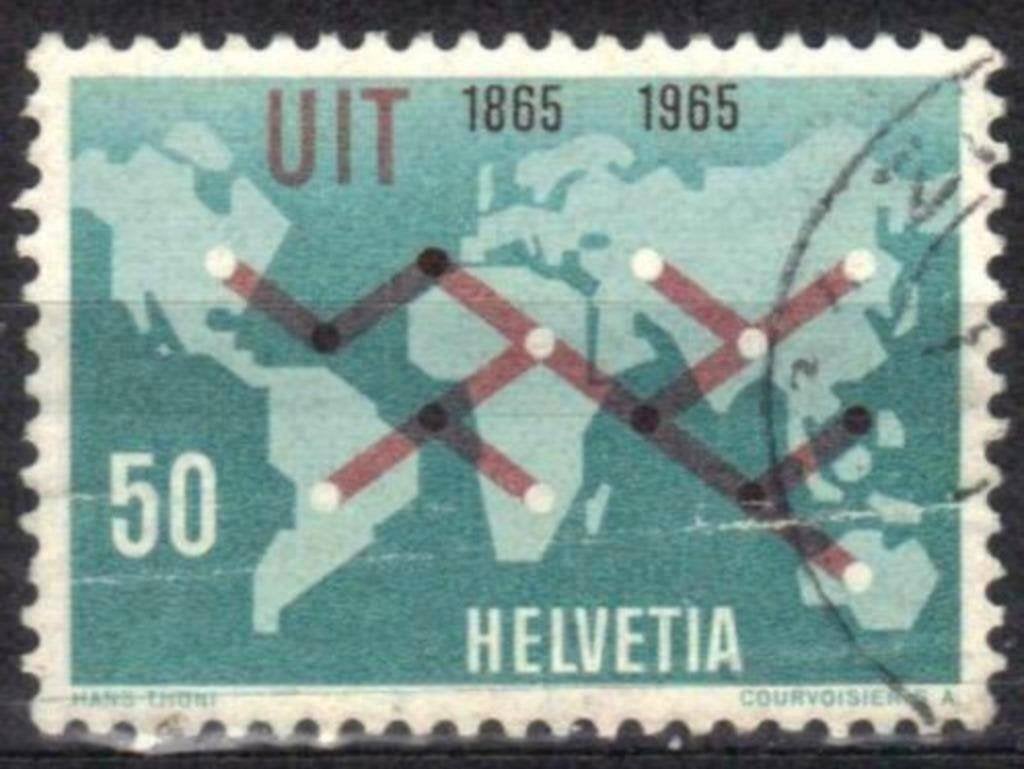 Suisse 1965 - Yvert 746 - Timbres de propagande (ST), Timbres & Monnaies, Timbres | Europe | Suisse, Envoi, Affranchi