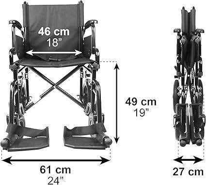 FAUTEUIL ROULANT, Divers, Comme neuf, Enlèvement, Fauteuil roulant manuel, Pliant