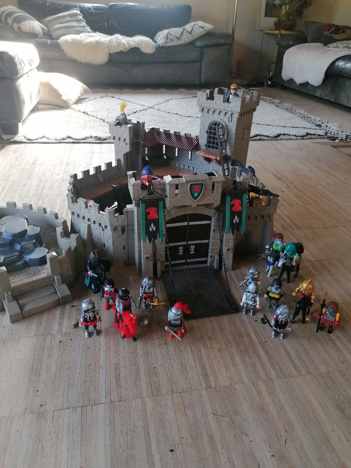 Playmobil ridderkasteel, Kinderen en Baby's, Speelgoed | Playmobil, Ophalen of Verzenden, Figuren
