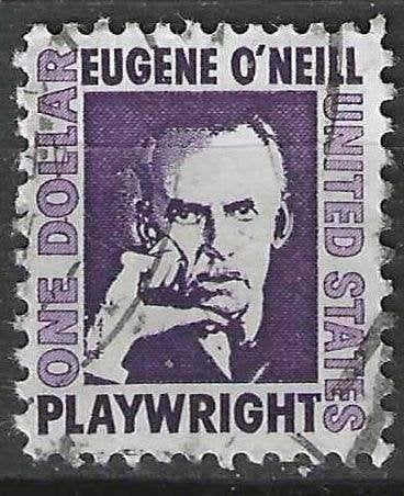 États-Unis 1967/1968 - Yvert 825 - Eugene Gladstne O'N (ST), Envoi, Affranchi