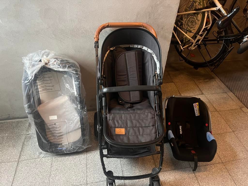 Kinderwagen met babybed en maxicose 3 in 1, Kinderen en Baby's, Kinderwagens en Combinaties, Ophalen, Zo goed als nieuw, Kinderwagen