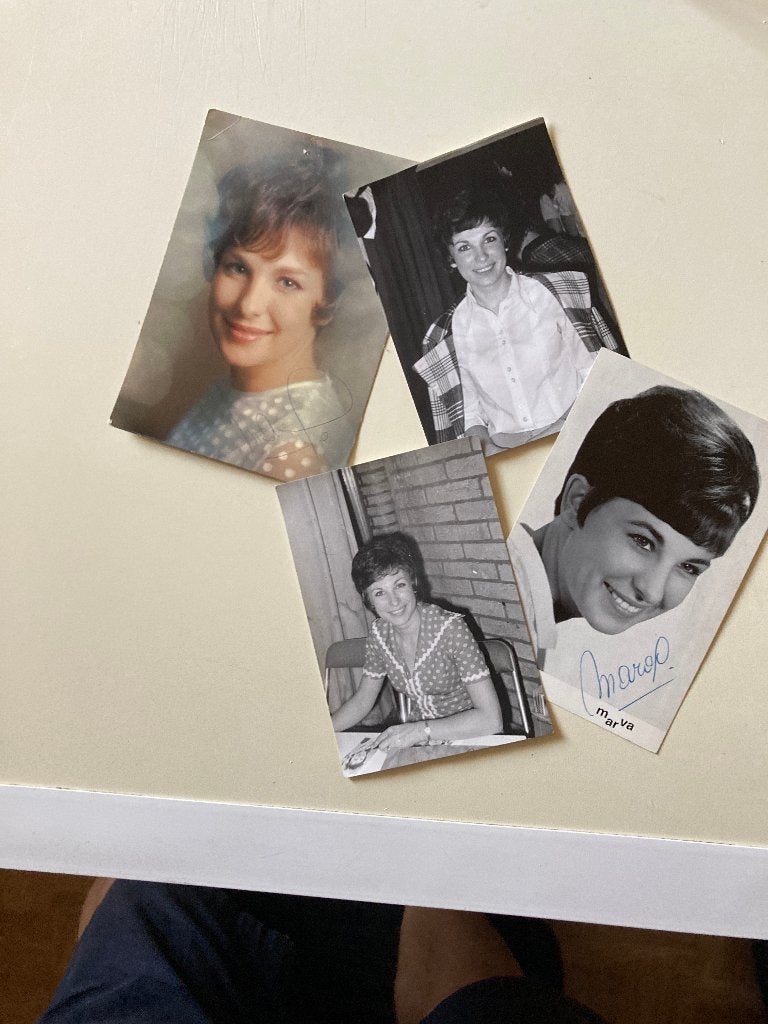 4 x Marva - 2 echte en 2 publifoto's, Ophalen, Nieuw, Overige onderwerpen, Foto