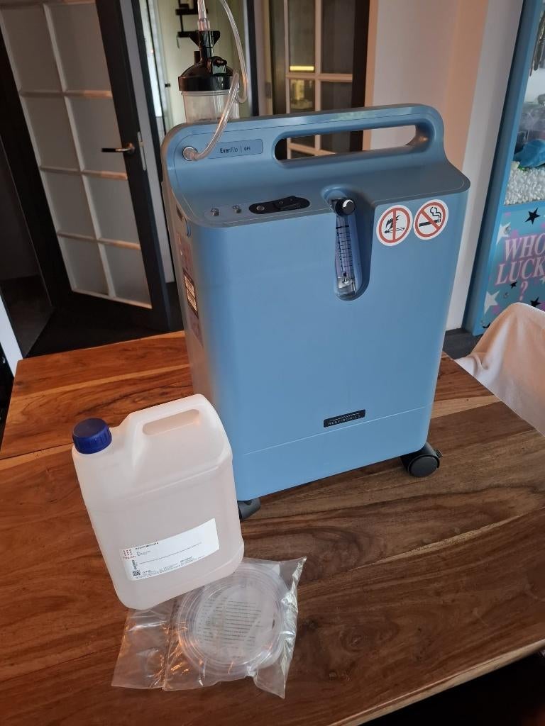 Philips EverFlo zuurstof generator / concentrator (Ever Flo), Ophalen of Verzenden, Gebruikt
