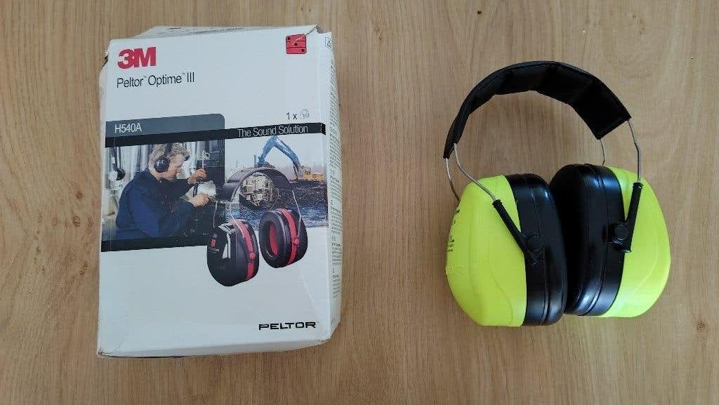Headset oor bescherming, TV, Hi-fi & Vidéo, Casques audio, Enlèvement ou Envoi, Comme neuf, Casque anti-bruit