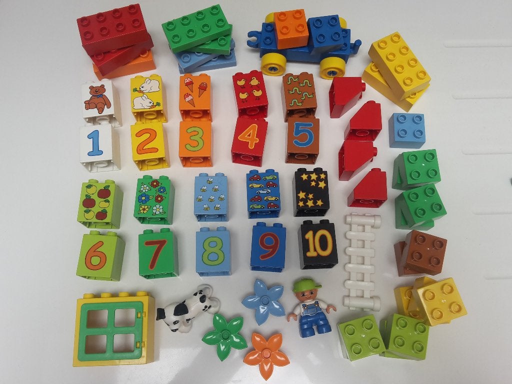 LEGO Duplo complete set 5497, Tellen tot 10, 58 stukjes, Ophalen of Verzenden, Zo goed als nieuw, Duplo, Complete set