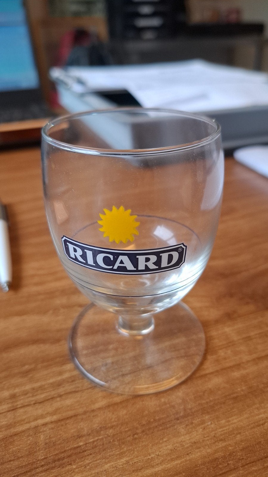 glas Ricard 16cl (6 stuks), Verzamelen, Ophalen, Nieuw, Glas of Glazen, Overige merken