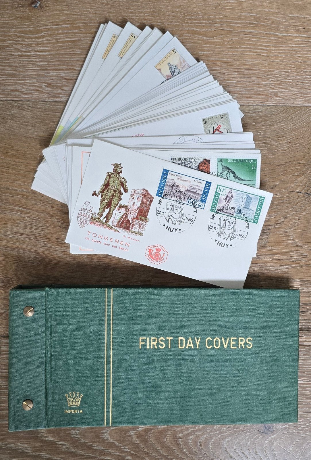 55 Enveloppes Premier Jour (FDC) Belgique, Enlèvement ou Envoi