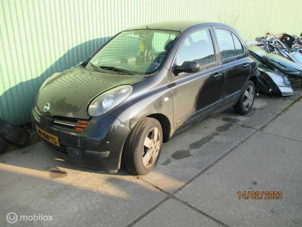 Onderdelen Nissan Micra 1.2 Acenta 5-deurs 2003, Gebruikt, Nissan, Nissan