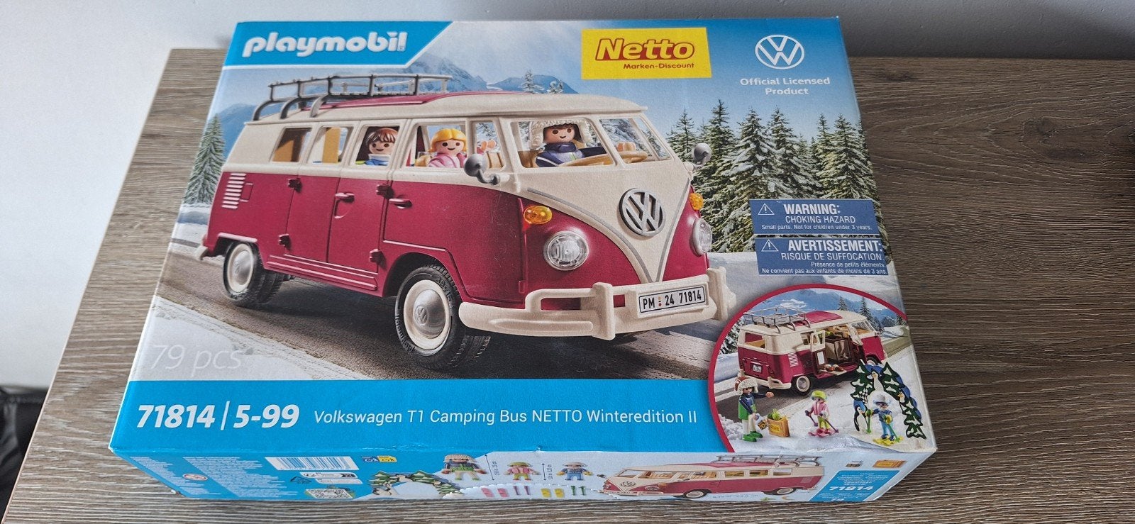 Playmobil 71814 - Volkswagen T1 Camping Bus, Complete set, Voertuig, Nieuw, Ophalen of Verzenden