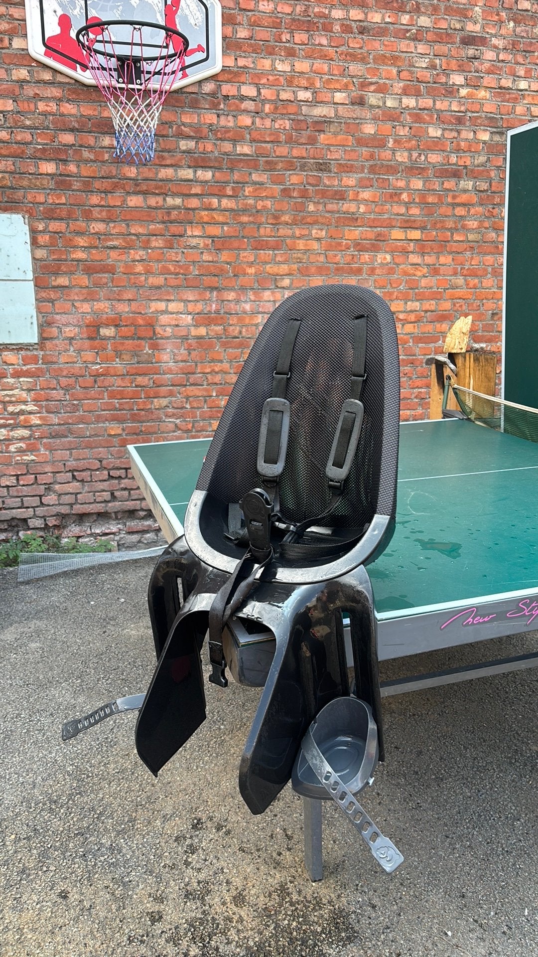 Qibbel air, Fietsen en Brommers, Ophalen, Achterzitje, Voetsteuntjes, 9 t/m 18 kg