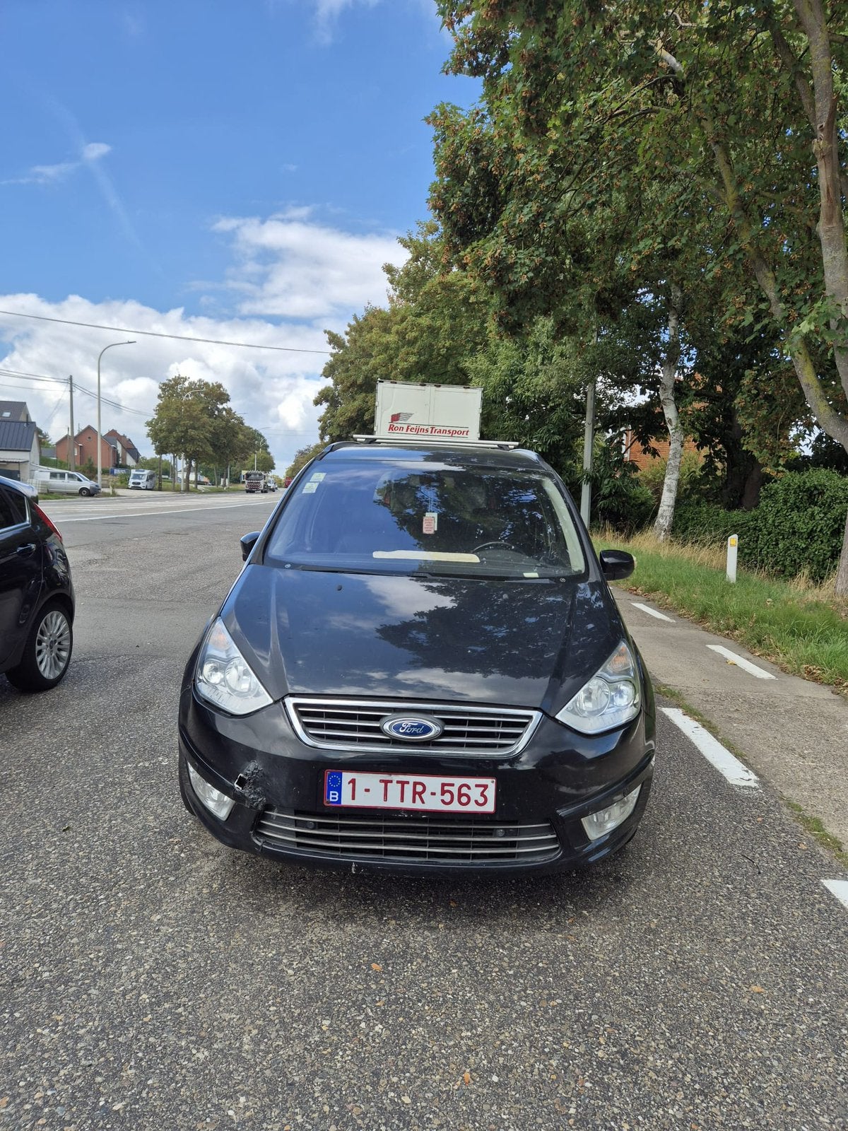Ford galaxy, Auto's, Ford, Zwart, Leder, Diesel, Particulier