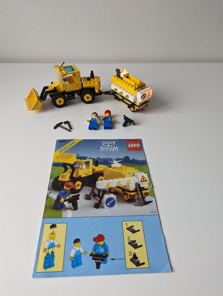 LEGO City 6481 L'équipage de construction, City, Enlèvement ou Envoi, Lego, Utilisé
