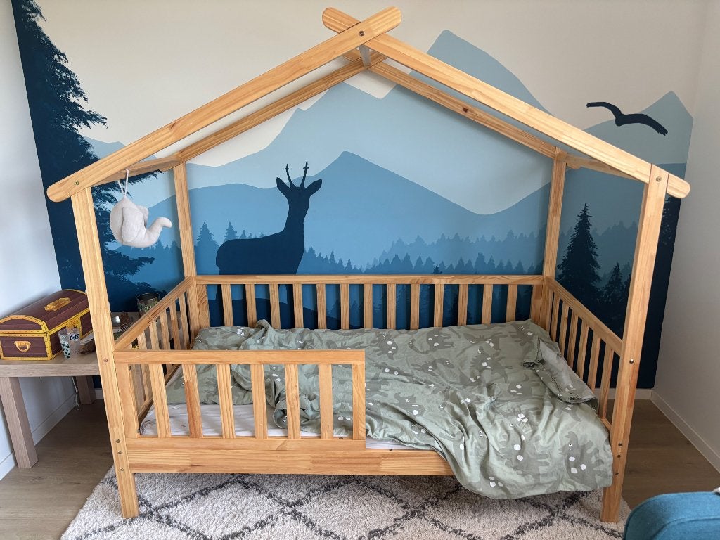 Peuterbed, 70 tot 85 cm, Zo goed als nieuw, 160 tot 180 cm, Ophalen