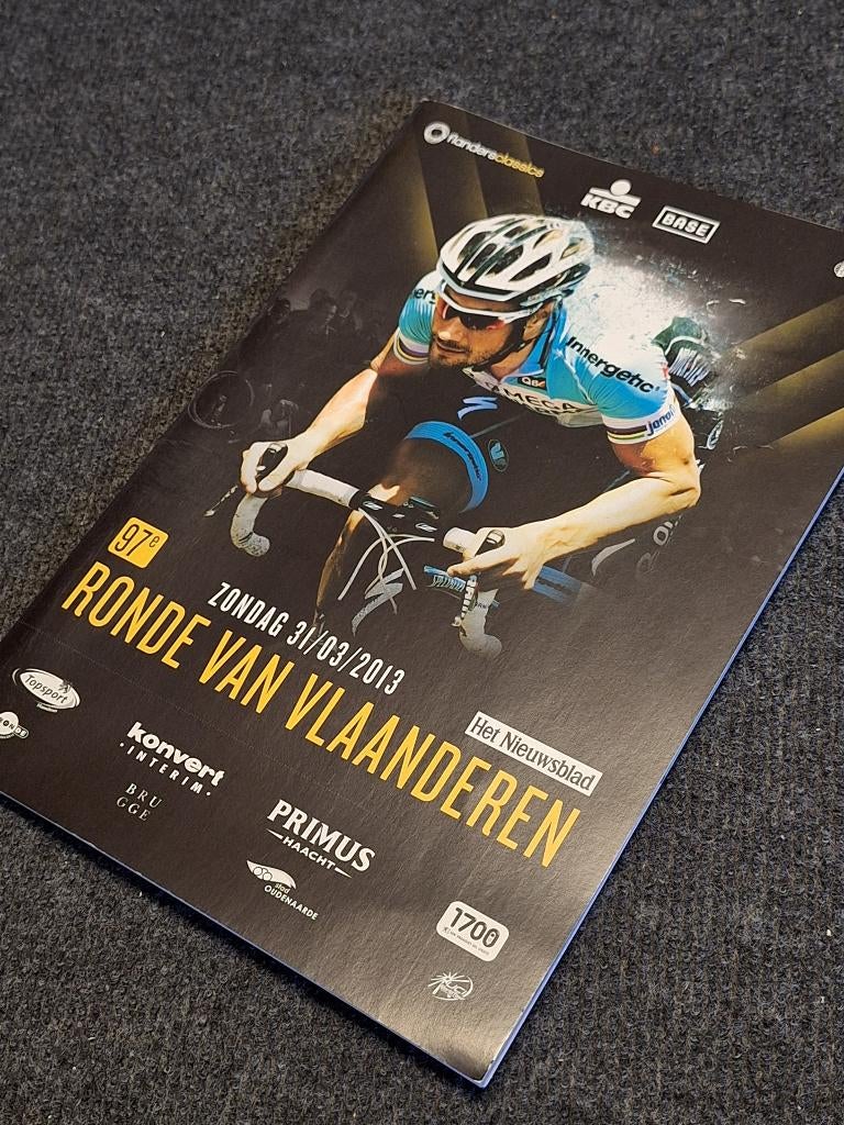 Tour des Flandres 2013 + pass VIP, Enlèvement ou Envoi, Neuf, Autres types