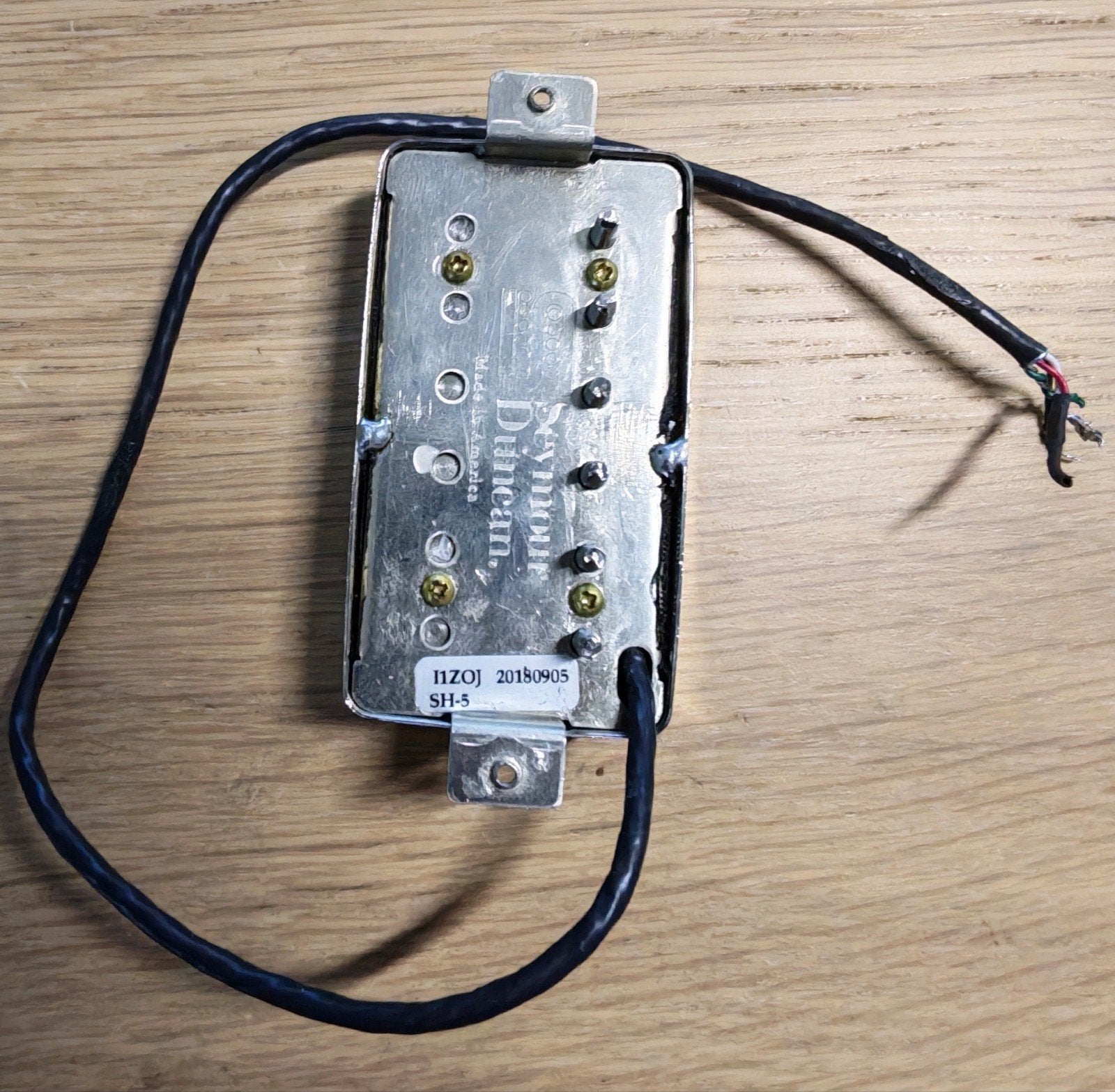 Seymour Duncan Custom SH5, Muziek en Instrumenten, Ophalen of Verzenden, Gebruikt, Elektrische gitaar