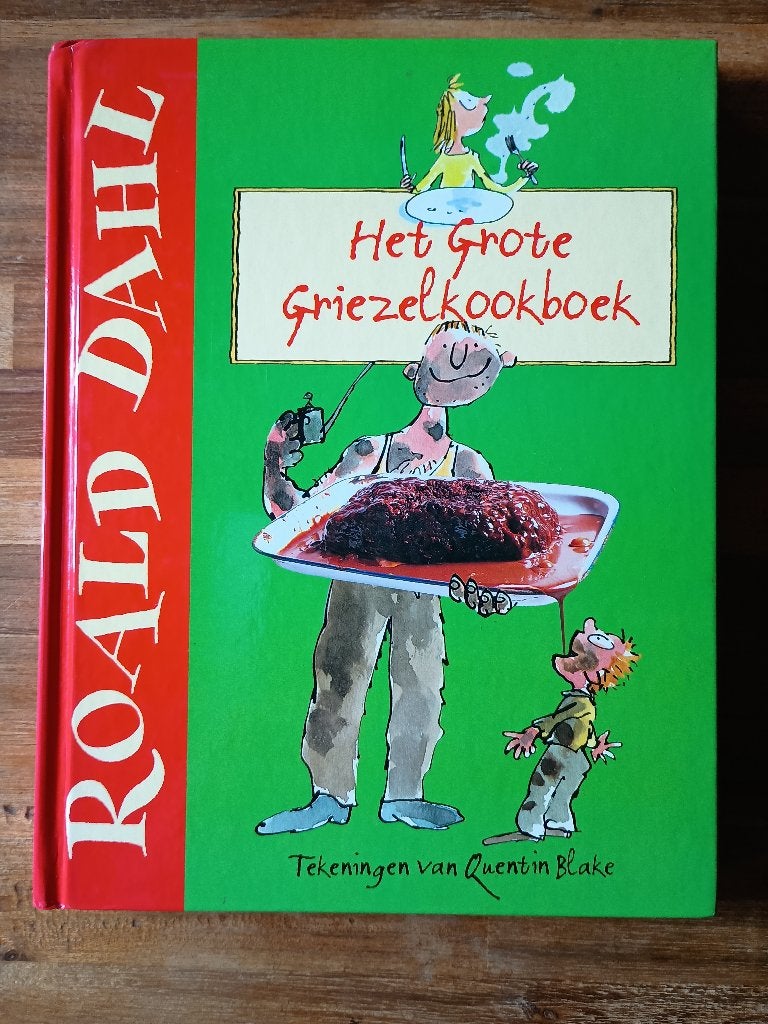 Het Grote Griezelkookboek van Roald Dahl voor kinderen, Ophalen of Verzenden, Zo goed als nieuw, Roald Dahl
