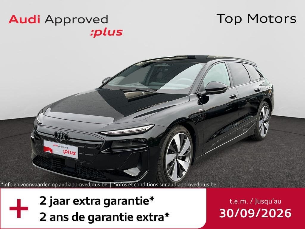 Audi A6 Avant e-tron 286PK*83KWH*S-LINE*360ÂCAM.*CARPLAY*MA, Auto's, Automaat, Zwart, Elektrisch, Break