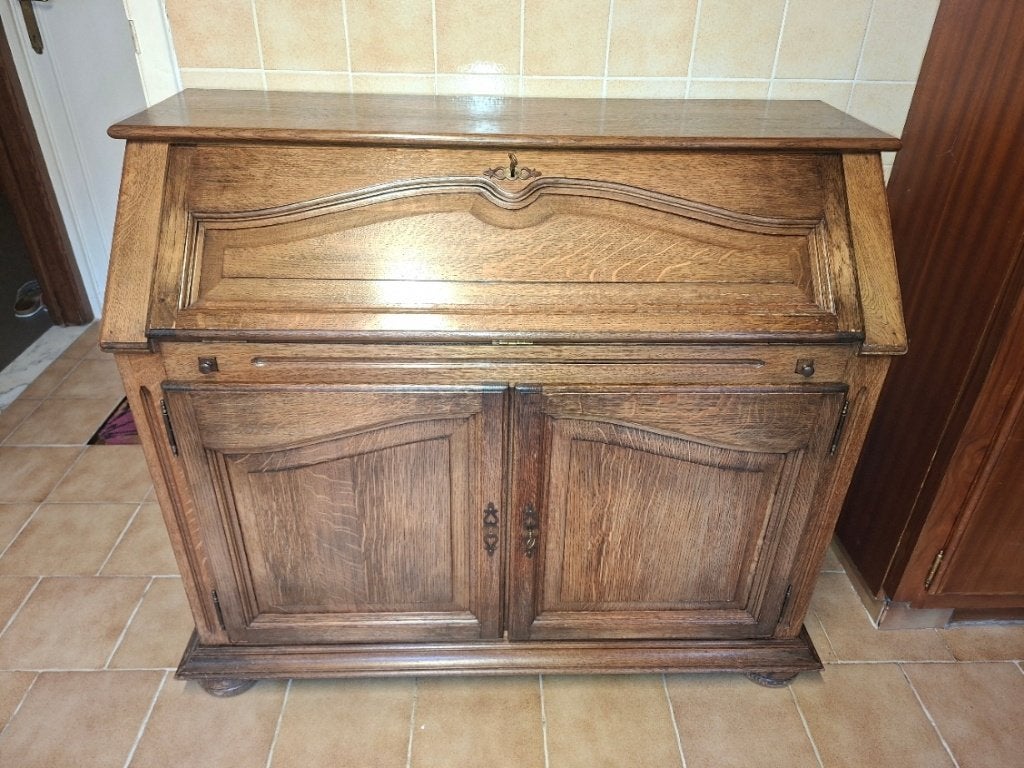 Bureau du secrétaire, Enlèvement, Comme neuf, Eikehouten meubel