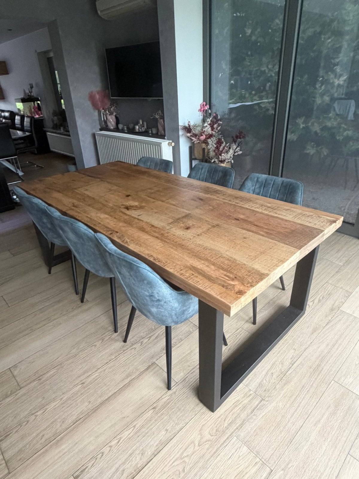 Tafel met stoelen te koop, Huis en Inrichting, Ophalen, Gebruikt