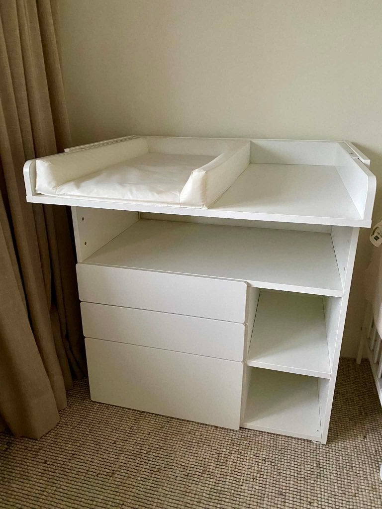 Table à langer, Enfants & Bébés, Chambre d'enfant | Commodes & Armoires, Comme neuf, Commode, Moins de 90 cm, 75 à 100 cm, 50 à 70 cm