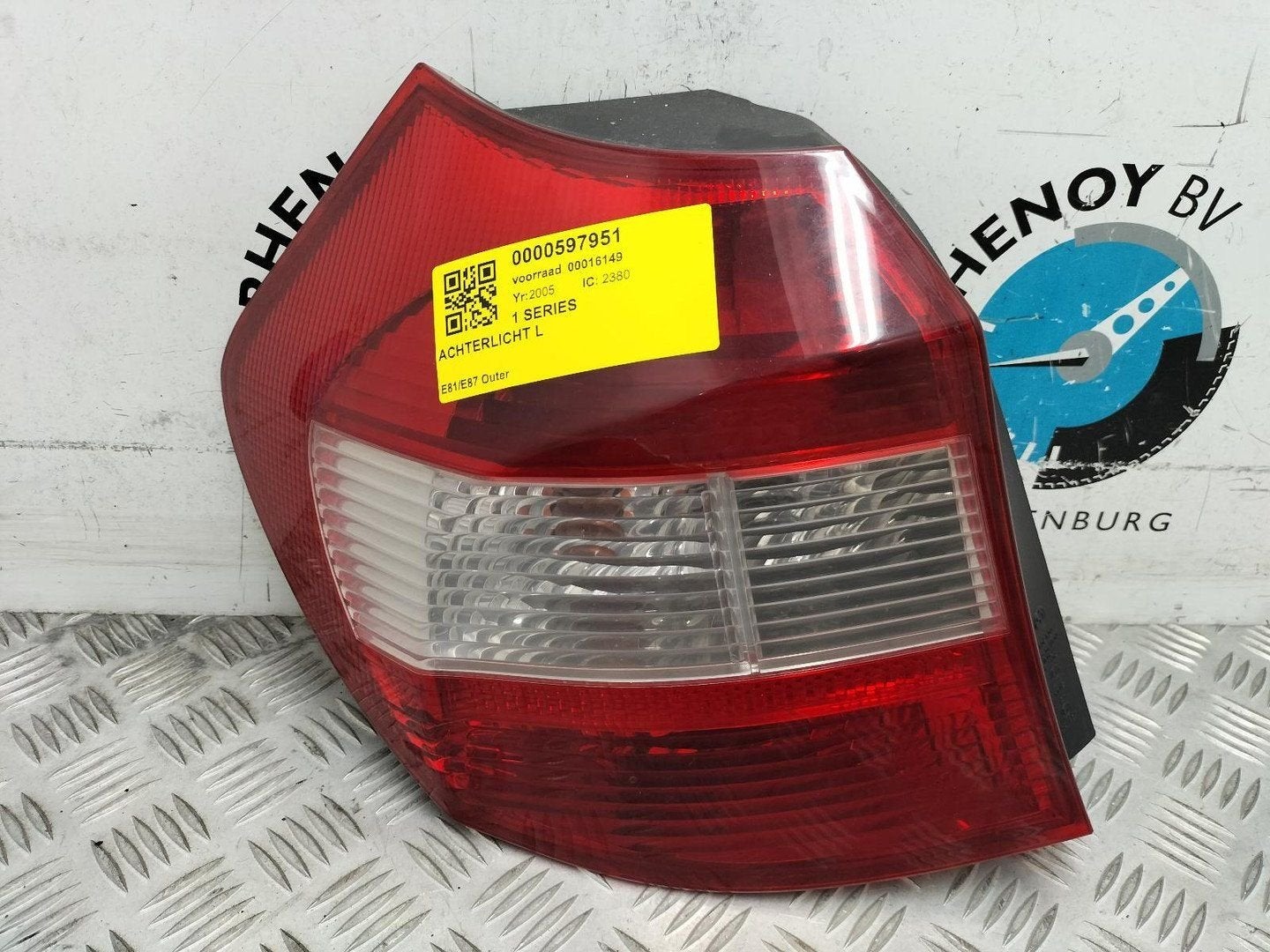 BMW 1 SERIES E87 118I  ACHTERLICHT L 2005, Ophalen of Verzenden, Gebruikt, ARN erkend