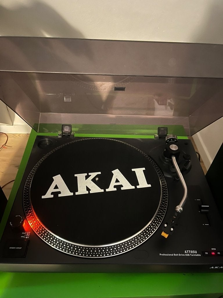 Akai Platenspeler, TV, Hi-fi & Vidéo, Enlèvement ou Envoi, Comme neuf, Tourne-disque, Akai