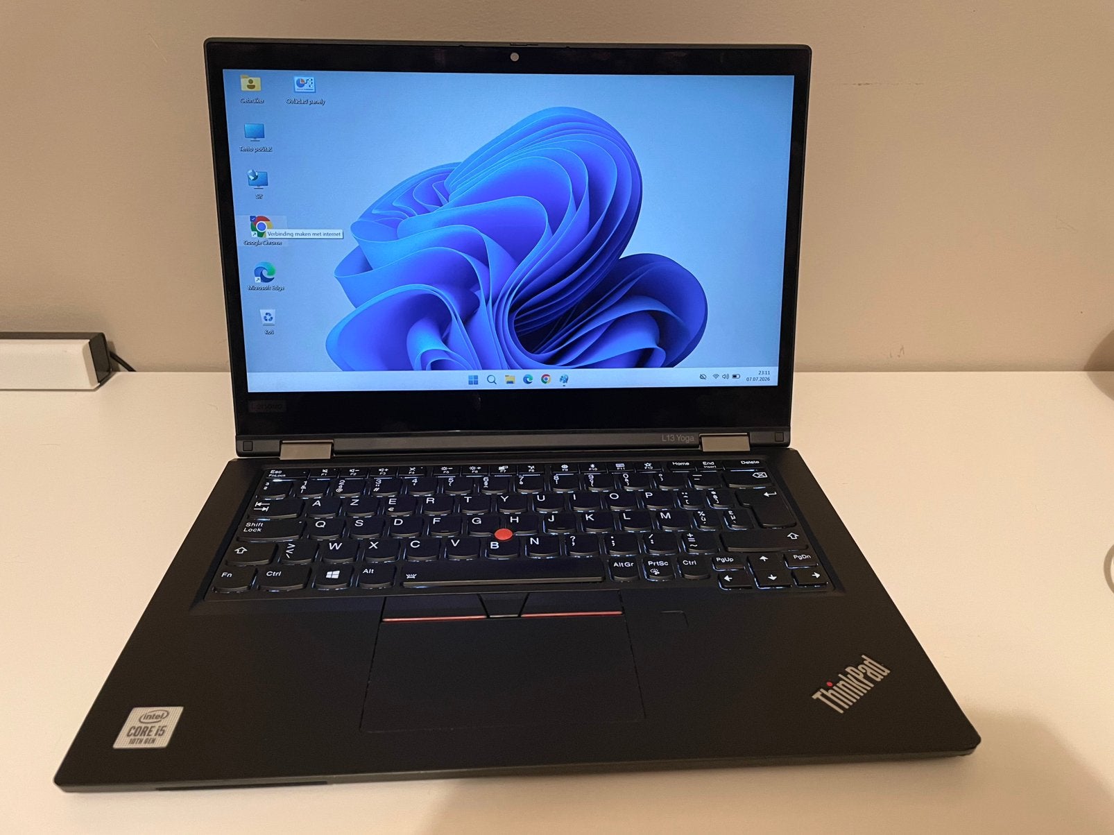 Lenovo ThinkPad Yoga 13,3” (Core i5, écran tactile + stylet), Enlèvement, Comme neuf, 8 GB, SSD