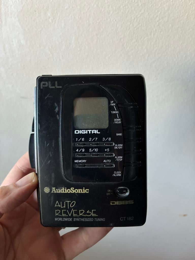 Audiosonic walkman, Ophalen of Verzenden, Walkman