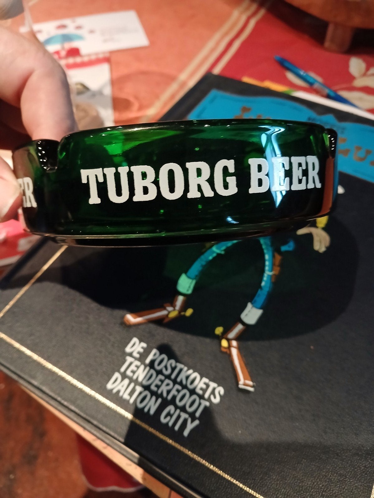 as bak tuborg beer, Verzamelen, Ophalen, Asbak
