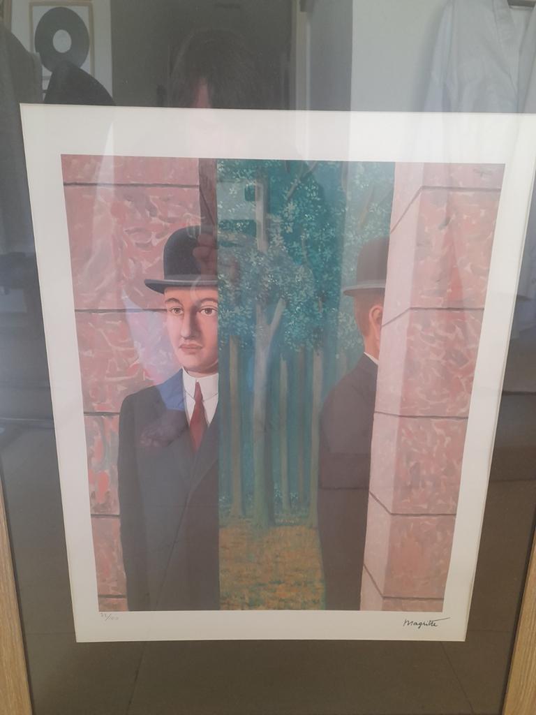 Litho Magritte, Antiek en Kunst, Ophalen