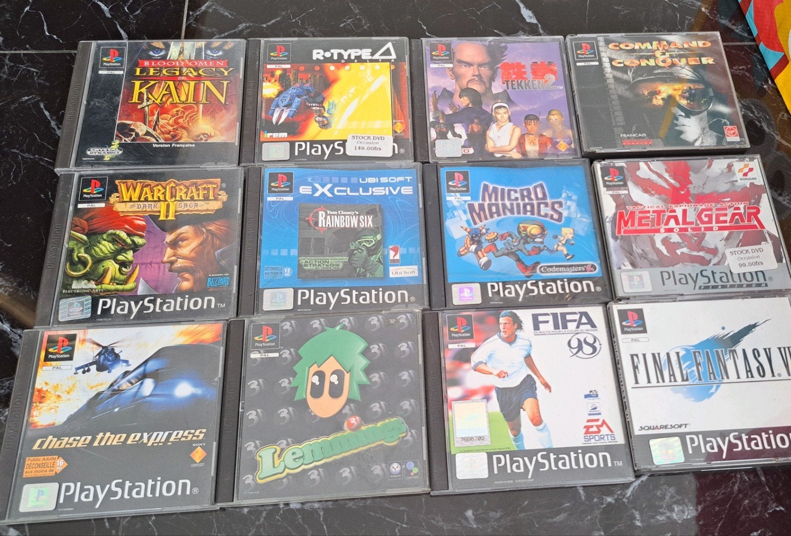 12 Sony PlayStation 1-games in zeer goede staat, Ophalen of Verzenden, Gebruikt