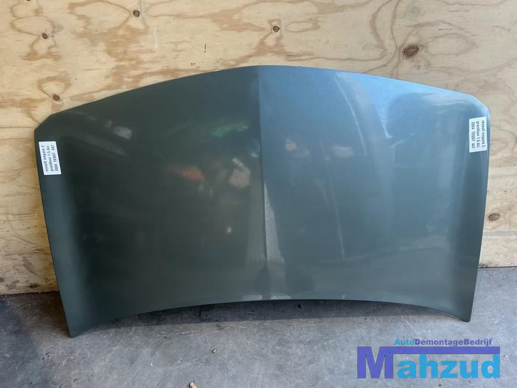 RENAULT MEGANE 2 groen TED97 motorkap 2001-2009, Renault Group, Contact.group@renault.com, Renault, Utilisé
