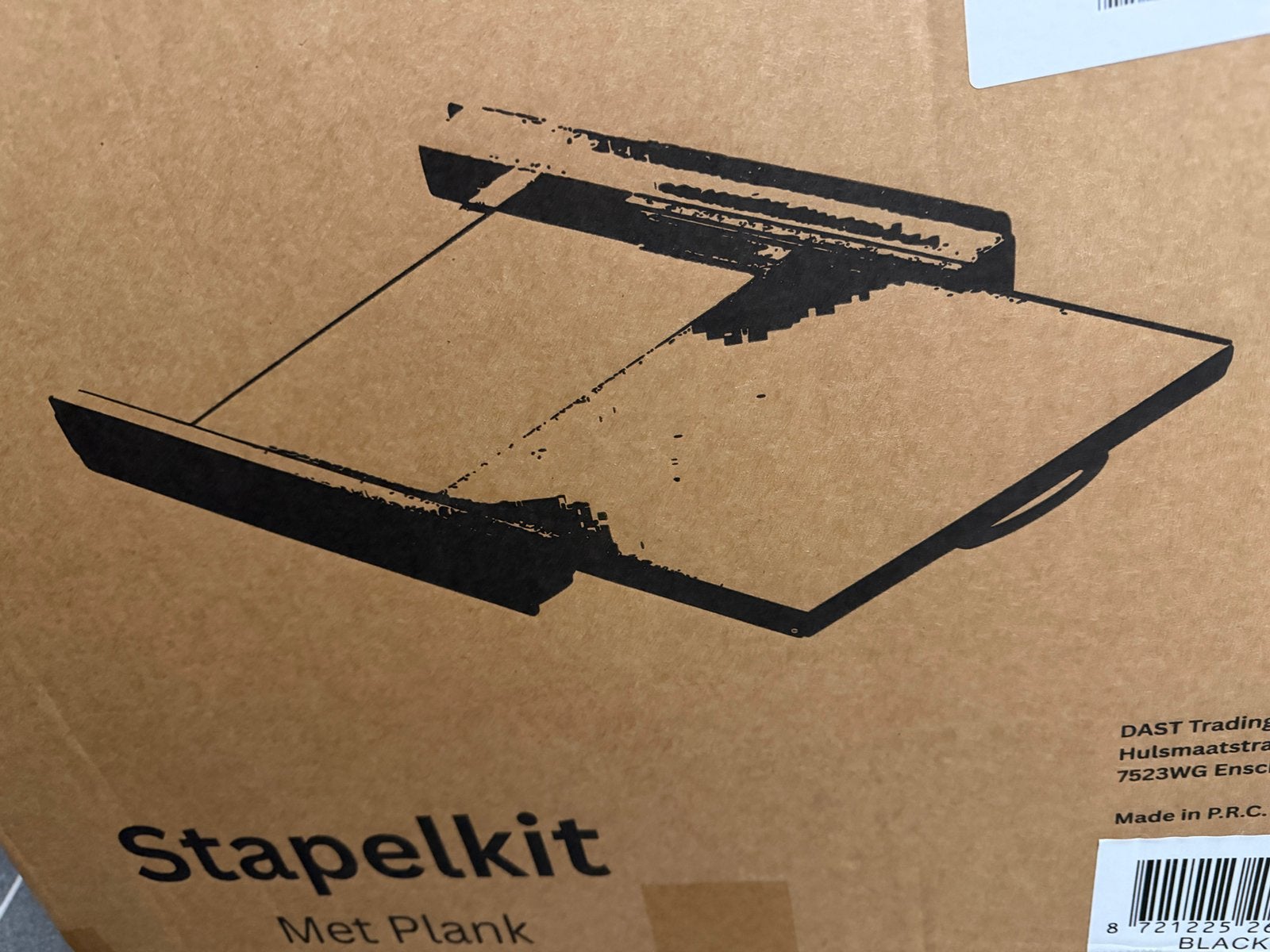 Stapelkit wasmachine-droogkast, 4 tot 6 kg, Ophalen, Nieuw, Minder dan 85 cm