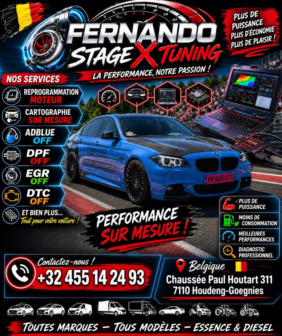 FERNANDO STAGE X TUNING Repro - Carto - Adblue supresion DPF