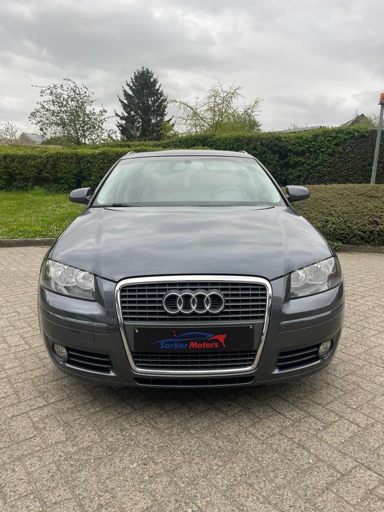 12M garantie/AUTOMAAT/2.0 FSI/AUDI A3/GPS/AIRCO/€-4/148000, Autos, Cuir, Argent ou Gris, Achat, 110 kW