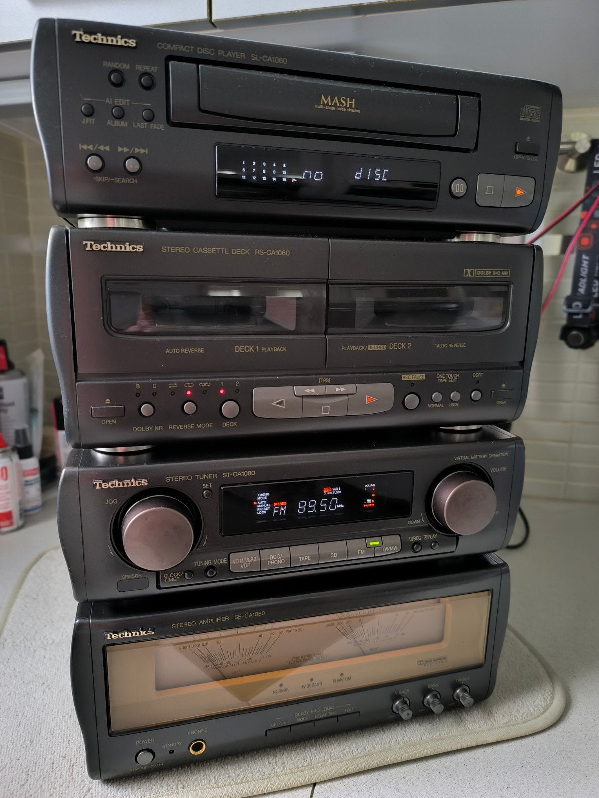 TECHNICS HIFI micro set - model CA1080 - CA1060, Autres marques, Deck cassettes ou Lecteur-enregistreur de cassettes, Comme neuf