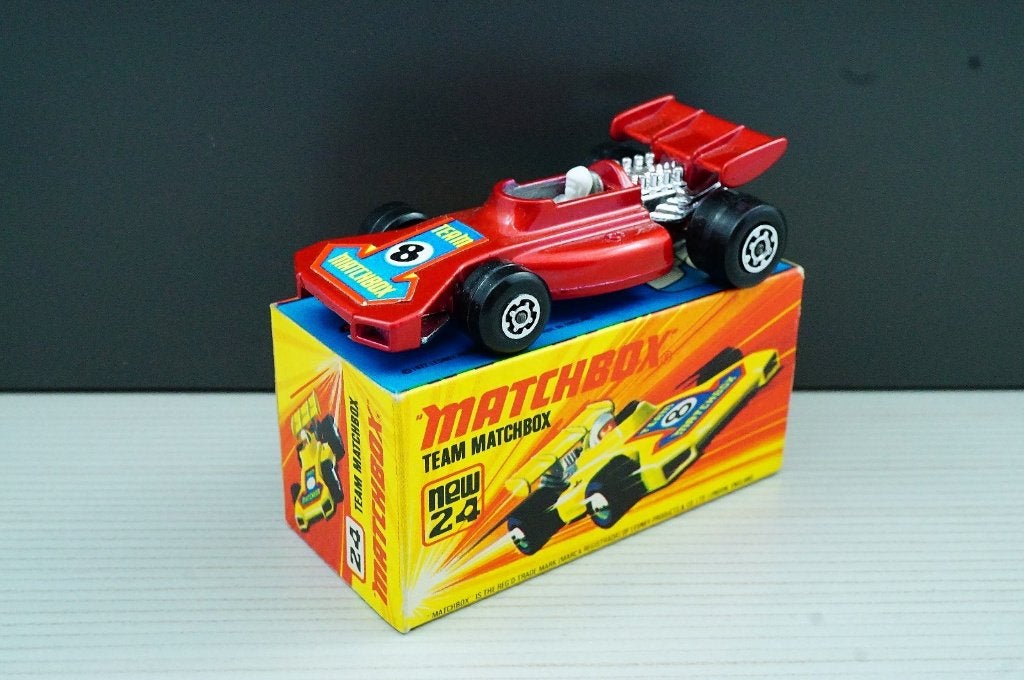 Boîte Matchbox 1-75 24d Team Matchbox « I », Enlèvement ou Envoi, Comme neuf, Voiture