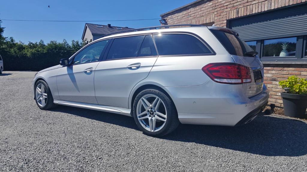 Mercedes 2015 E220 CDI Pack AMG Boite 9Gtronic 1Pro 201000km, Autos, Argent ou Gris, Achat, Euro 6, Alarme